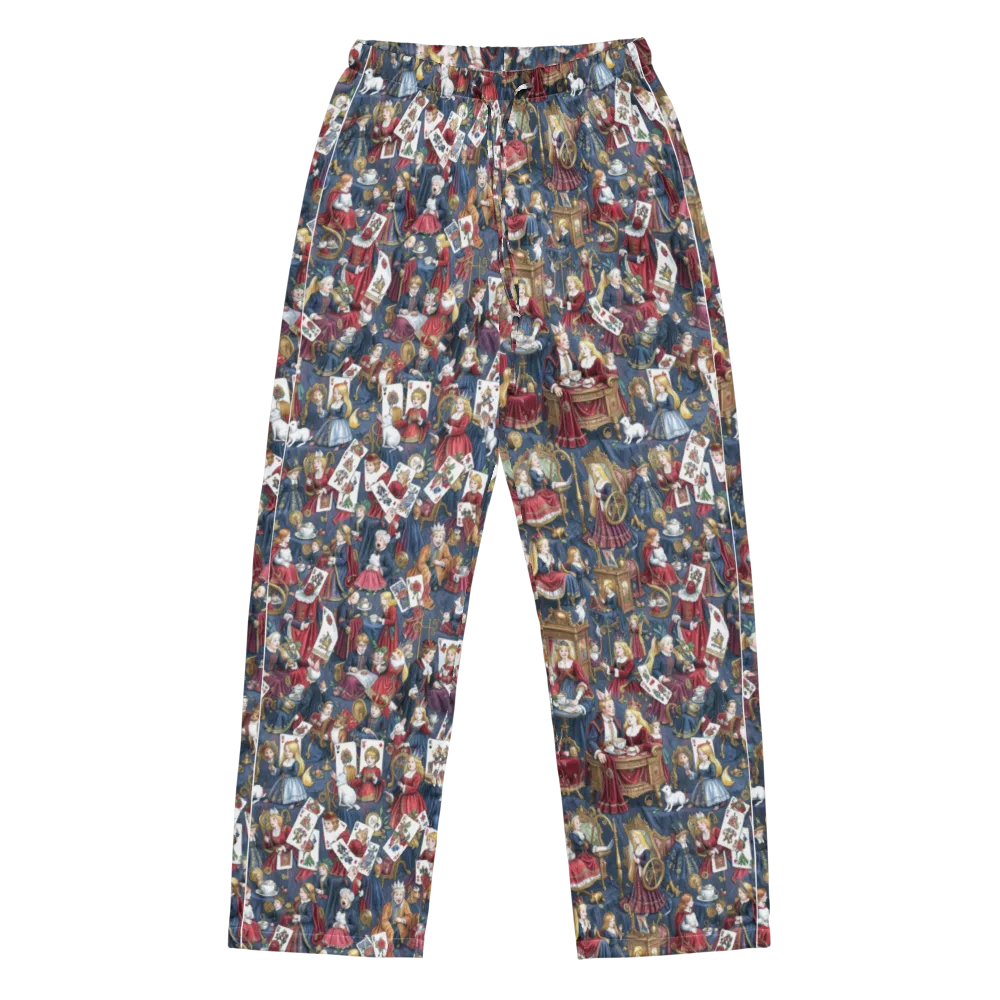 Royal Tea Party on Women's Pajama Pants — Front