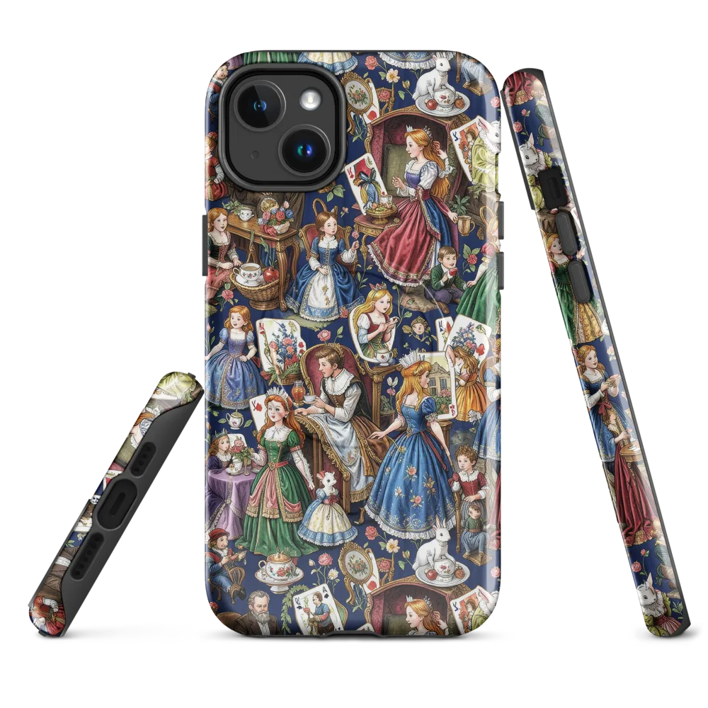 Wonderland Tea Society on MagSafe Tough Case for iPhone® — Front