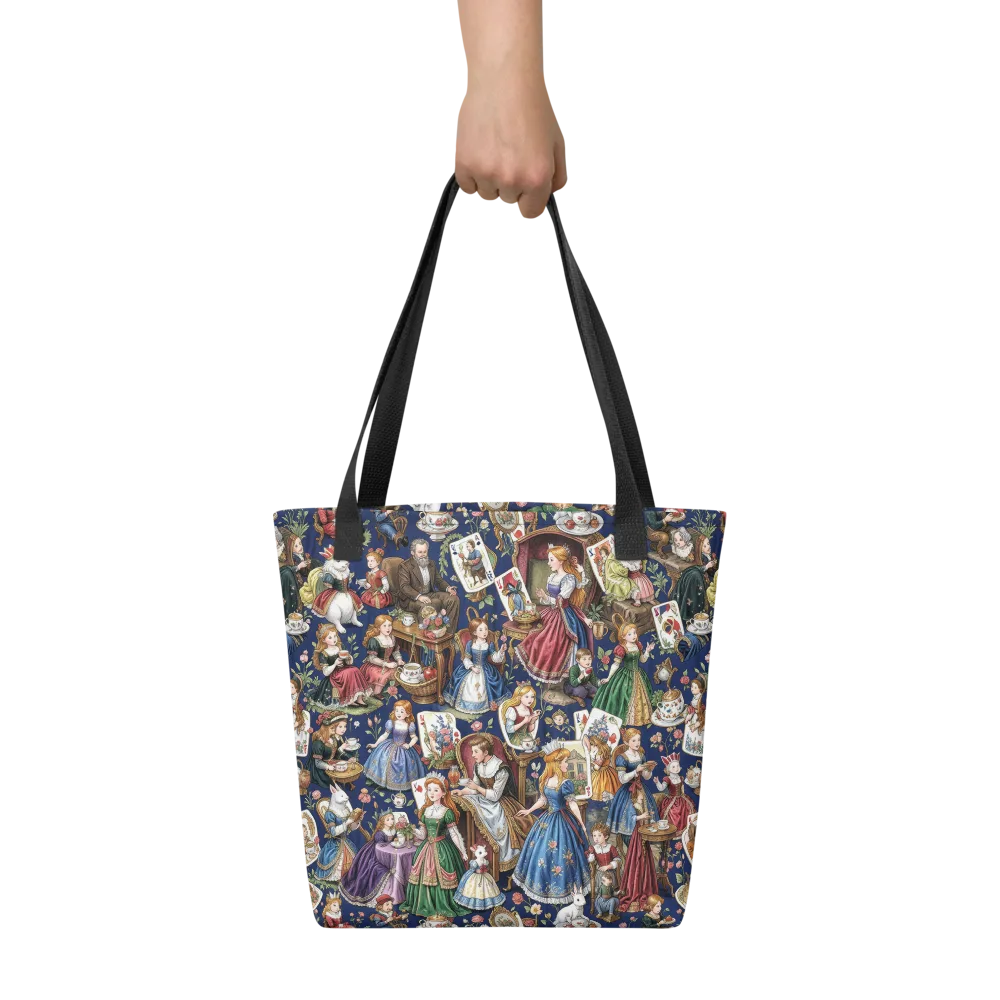 Wonderland Tea Society on Tote Bag — Front