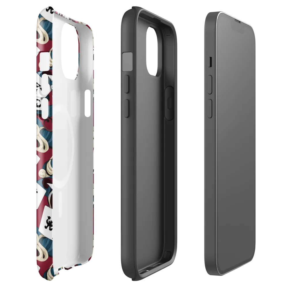 Rabbit Hat Trick on MagSafe Tough Case for iPhone® — Front