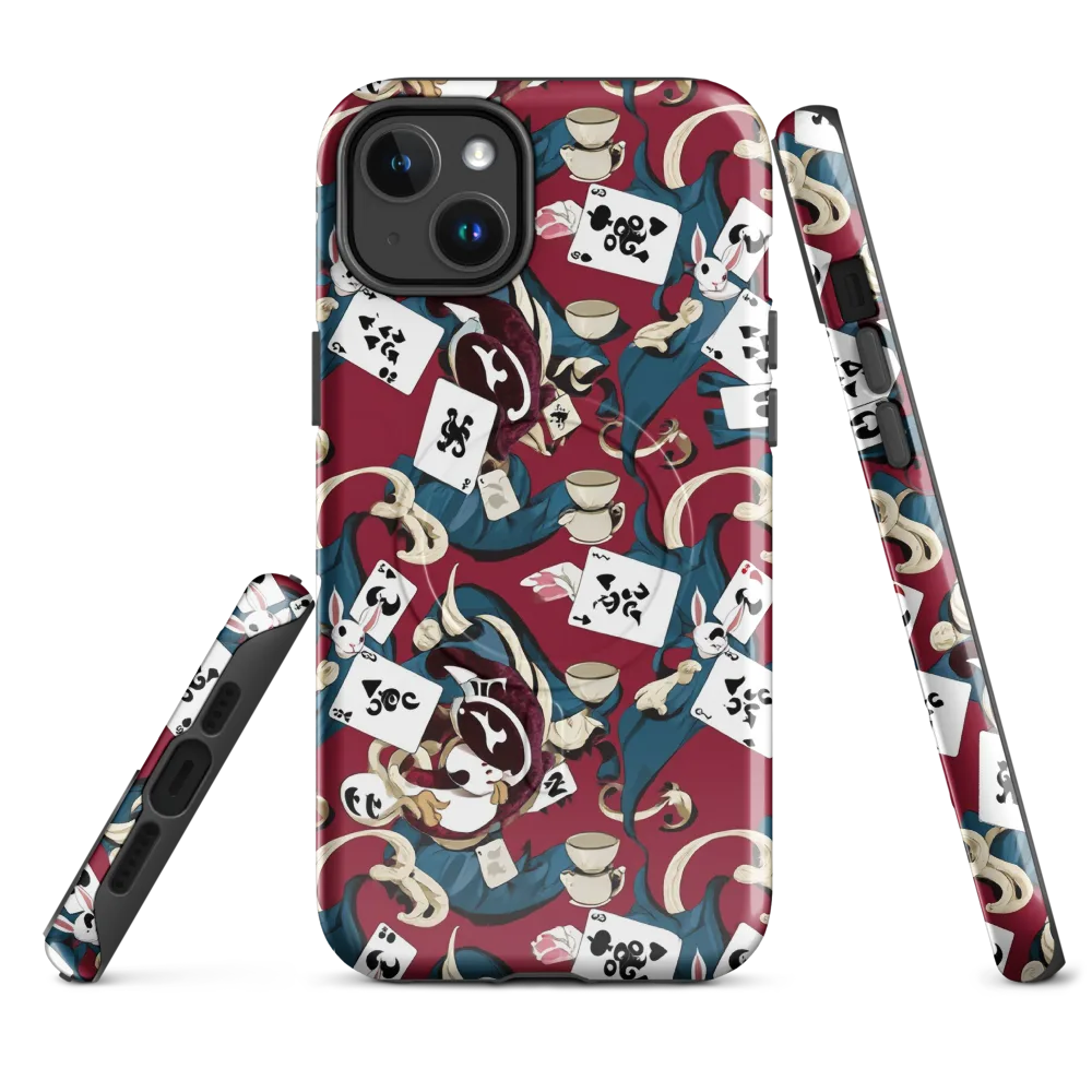 Rabbit Hat Trick on MagSafe Tough Case for iPhone® — Front