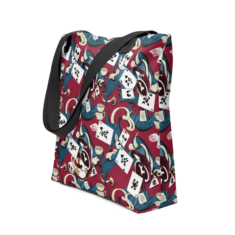 Rabbit Hat Trick on Tote Bag — Front