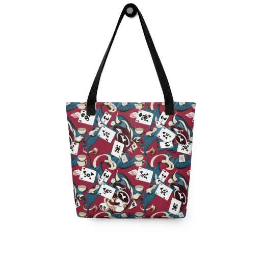 Rabbit Hat Trick on a Tote Bag