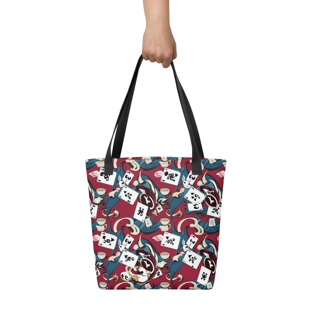 Rabbit Hat Trick on Tote Bag — Front