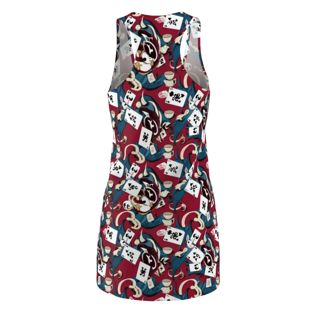 Rabbit Hat Trick on Racerback Dress — Back