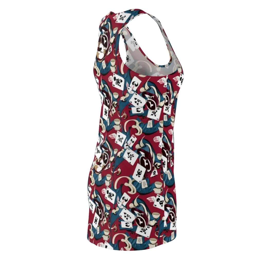 Rabbit Hat Trick on Racerback Dress — Back Side