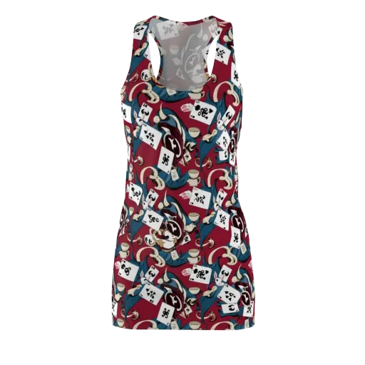 Rabbit Hat Trick on a Racerback Dress