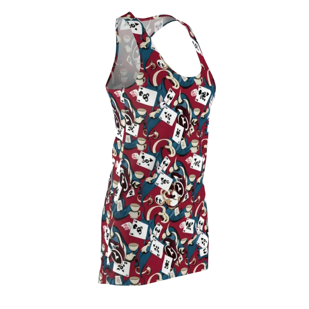 Rabbit Hat Trick on Racerback Dress — Front Side