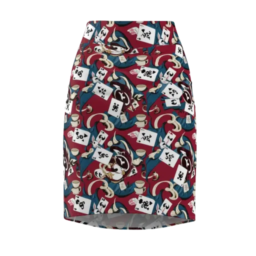 Rabbit Hat Trick on a Pencil Skirt