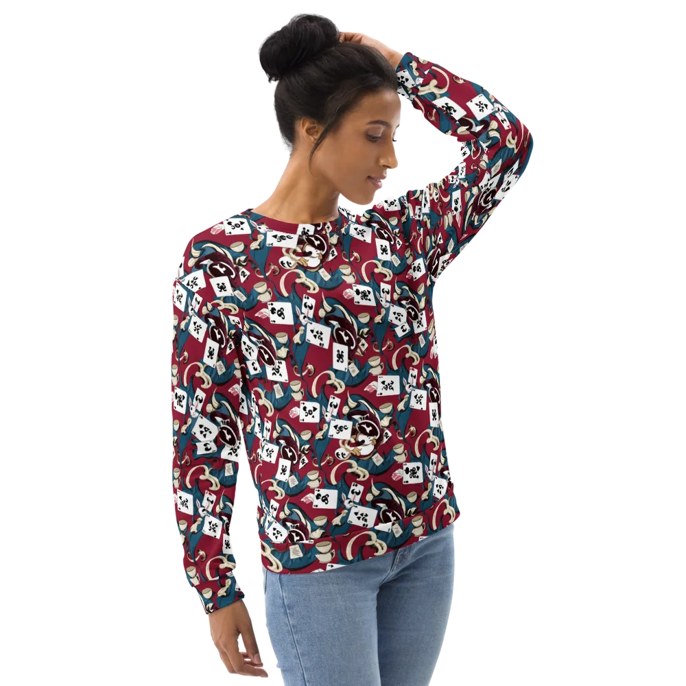 Rabbit Hat Trick on Sweatshirt — Right Front