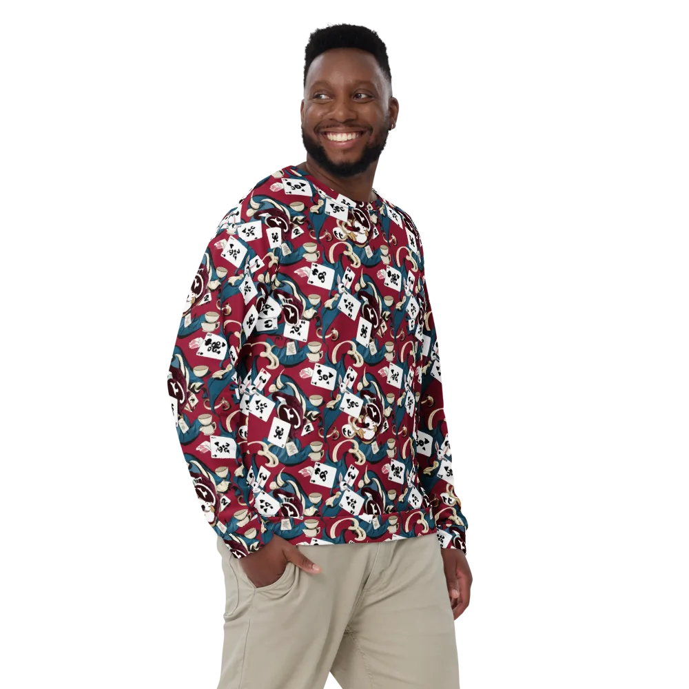 Rabbit Hat Trick on Sweatshirt — Front