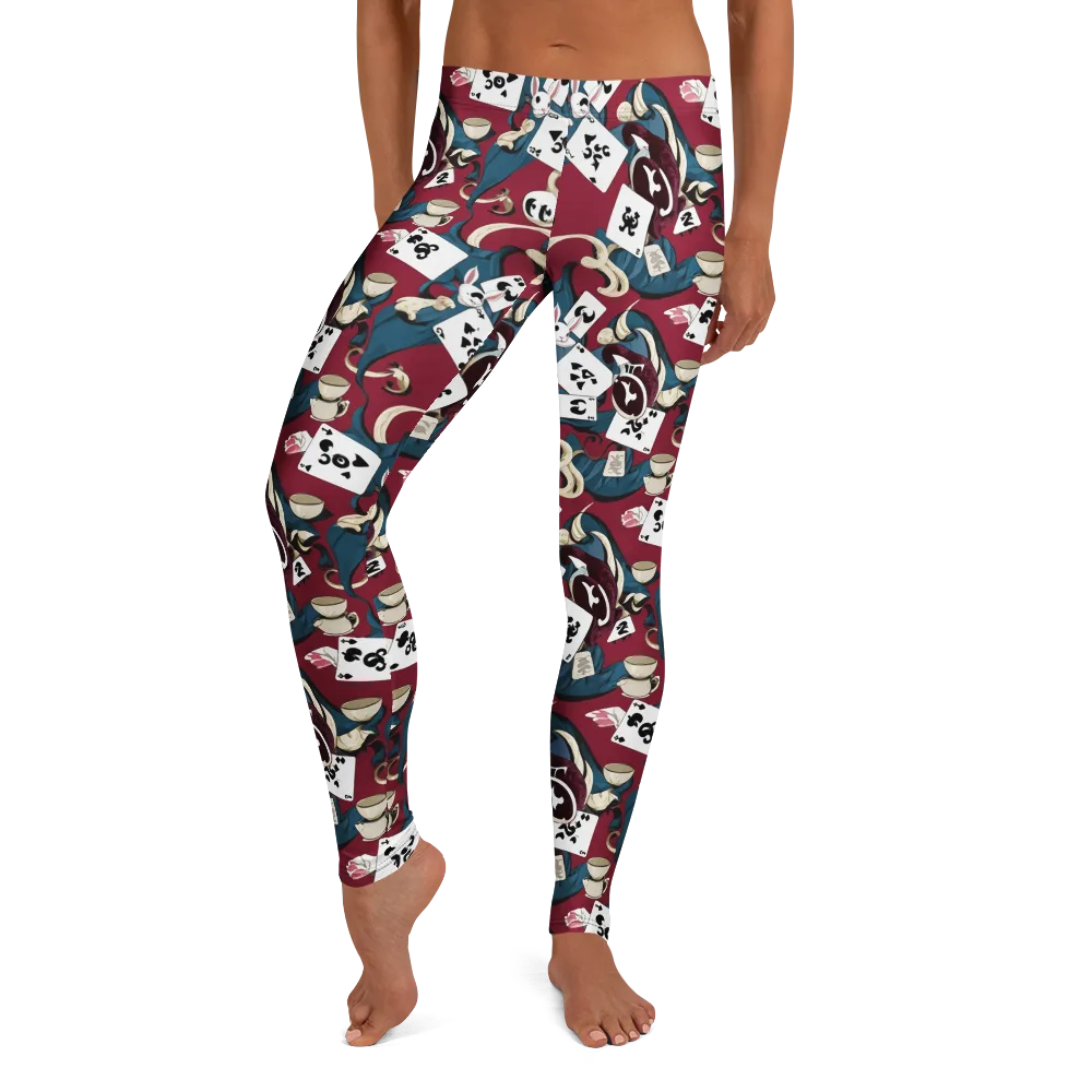 Rabbit Hat Trick on Leggings — Front