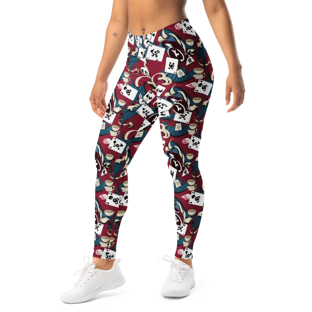 Rabbit Hat Trick on Leggings — Left Front