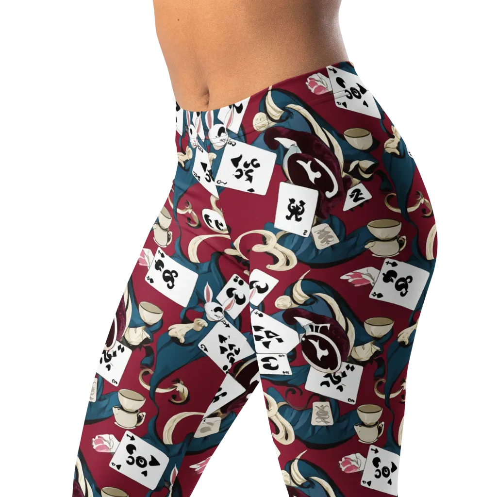 Rabbit Hat Trick on Leggings — Left Front