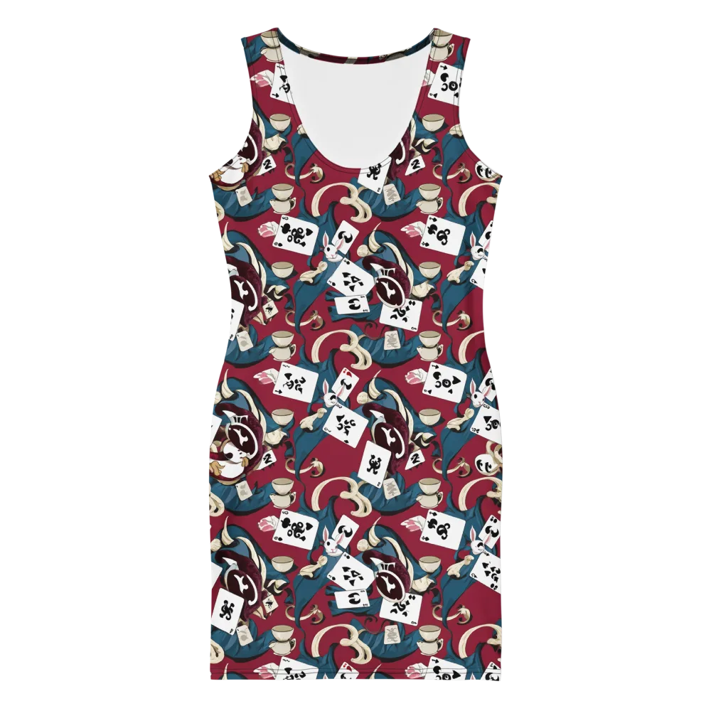 Rabbit Hat Trick on Bodycon Dress — Front
