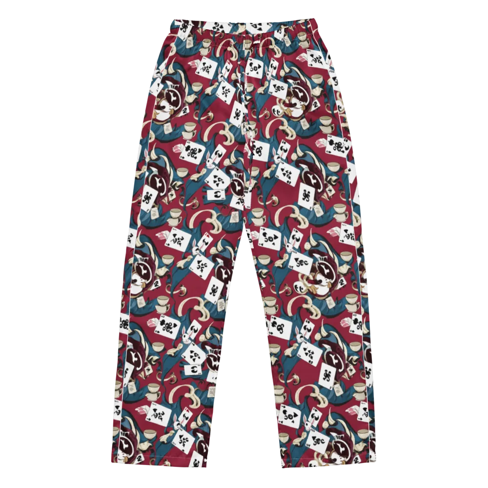 Rabbit Hat Trick on Women's Pajama Pants — Front