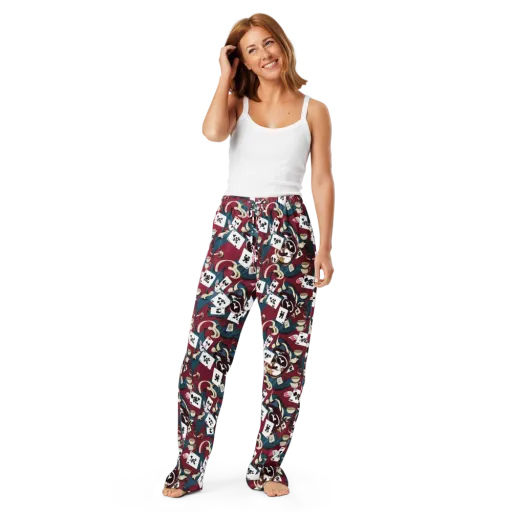 Rabbit Hat Trick on a Women's Pajama Pants