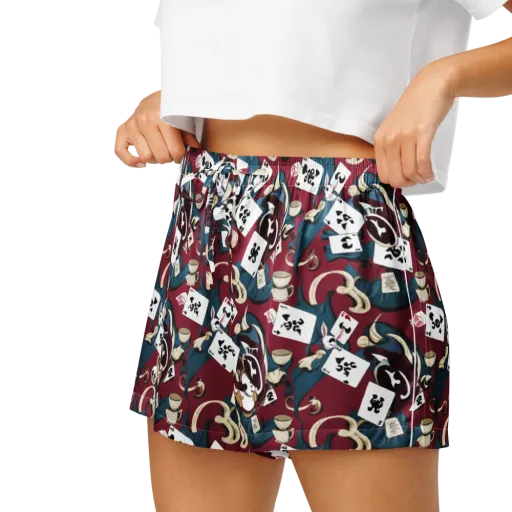 Rabbit Hat Trick on a Women's Pajama Shorts