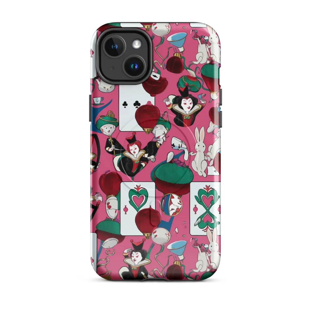 Wonderland Shuffle on MagSafe Tough Case for iPhone® — Front