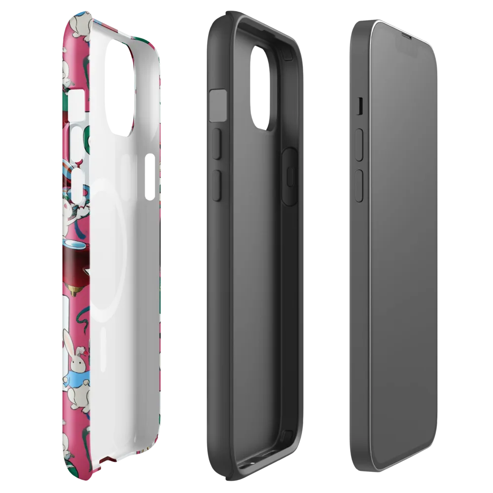 Wonderland Shuffle on MagSafe Tough Case for iPhone® — Front