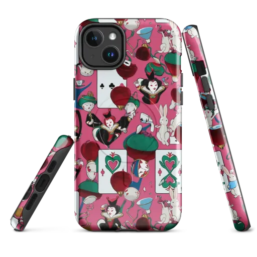 Wonderland Shuffle on a MagSafe Tough Case for iPhone®