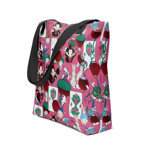 Wonderland Shuffle on a Tote Bag