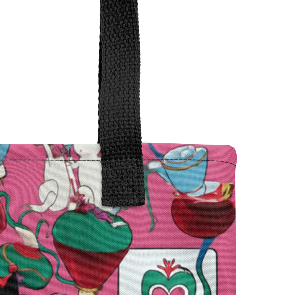 Wonderland Shuffle on Tote Bag — Product details