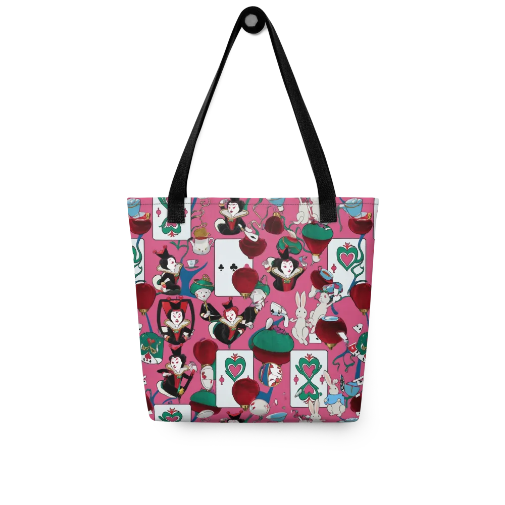 Wonderland Shuffle on Tote Bag — Front