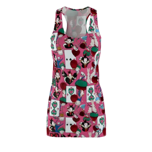Wonderland Shuffle on a Racerback Dress