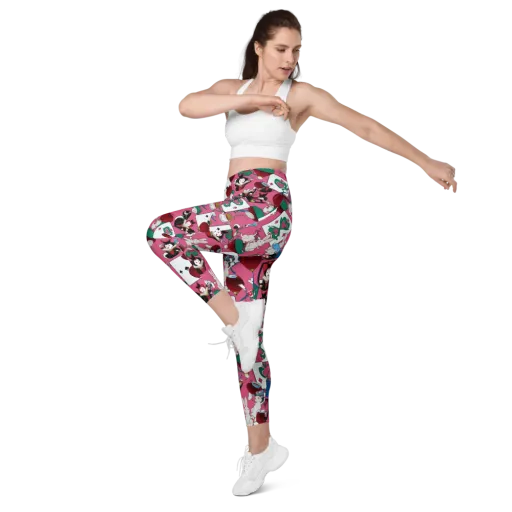 Wonderland Shuffle on a Leggings with Pockets