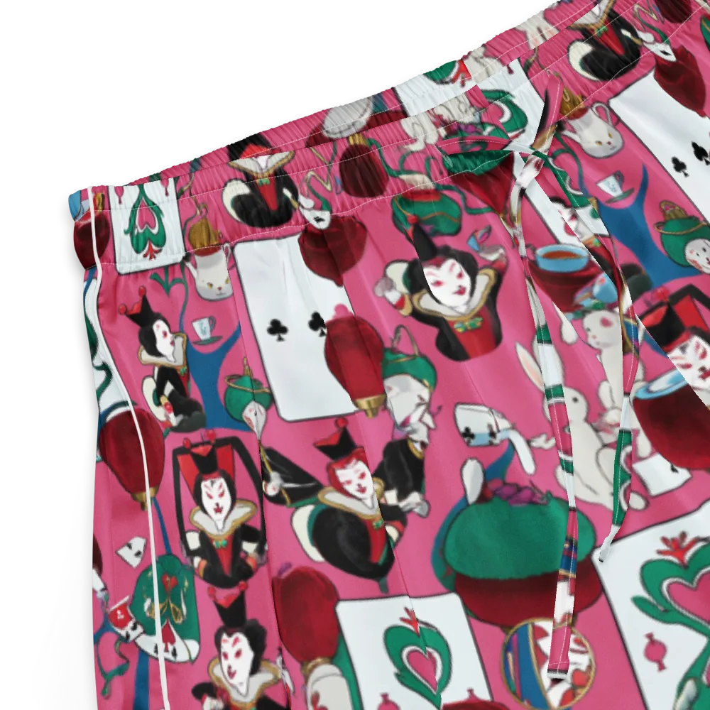 Wonderland Shuffle on Women's Pajama Shorts — Product details