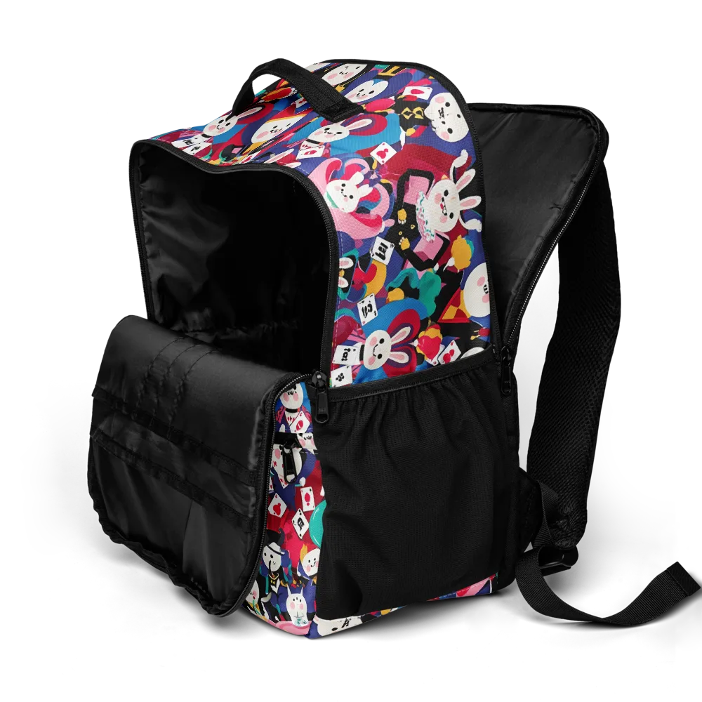 Rabbit Royale on Utility Backpack — Product details 2