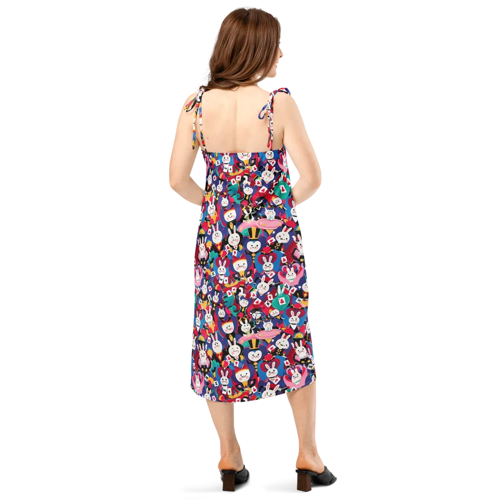 Rabbit Royale on Slip Dress — Back
