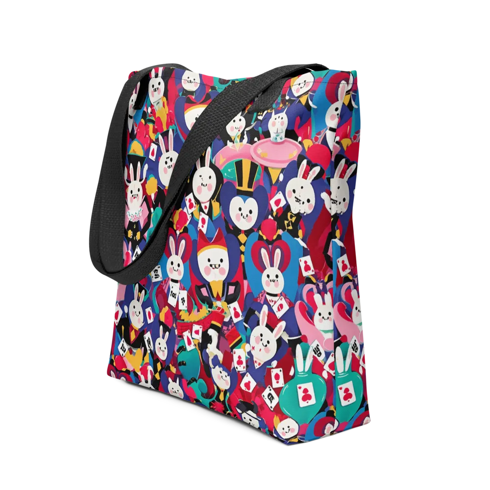 Rabbit Royale on Tote Bag — Front