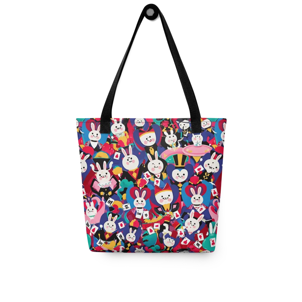Rabbit Royale on Tote Bag — Front