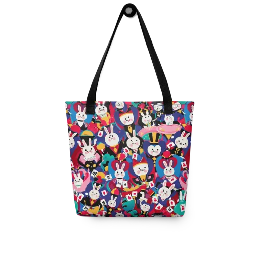 Rabbit Royale on a Tote Bag