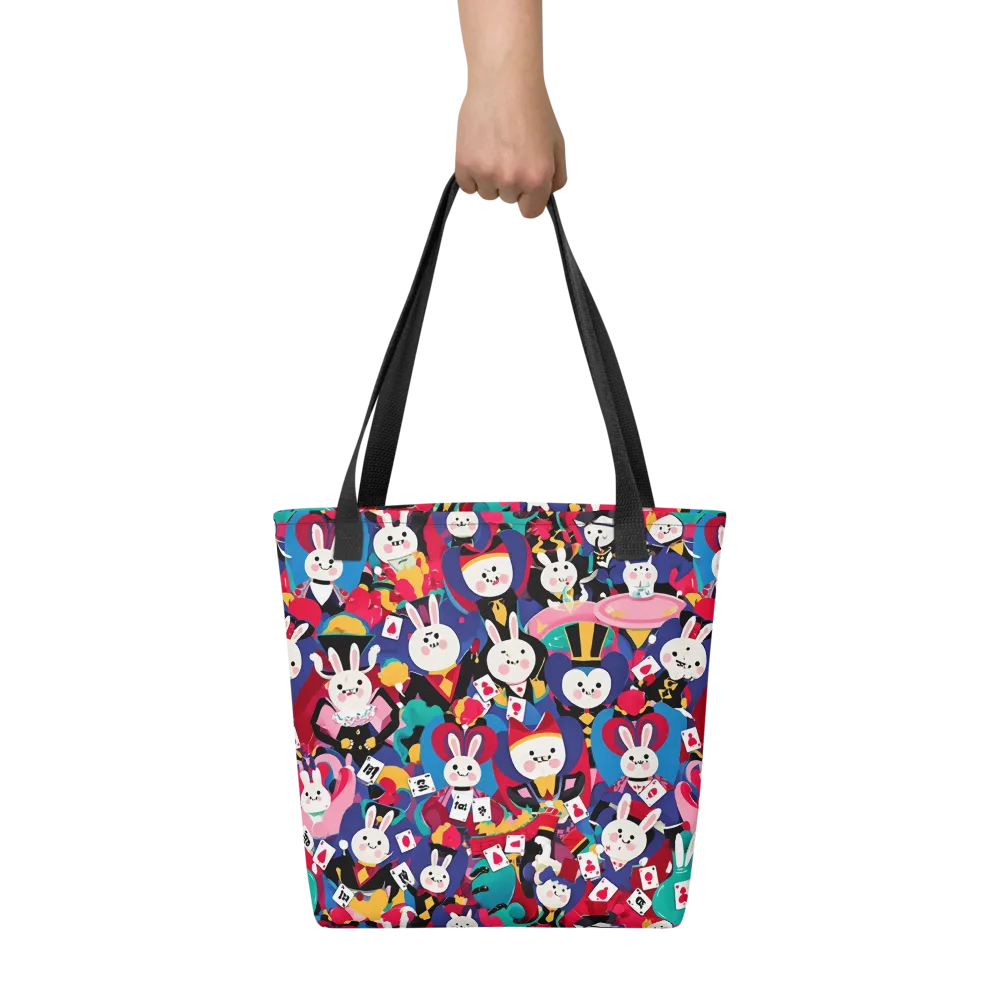 Rabbit Royale on Tote Bag — Front