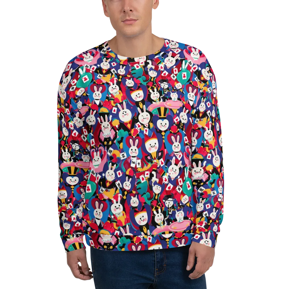 Rabbit Royale on Sweatshirt — Front