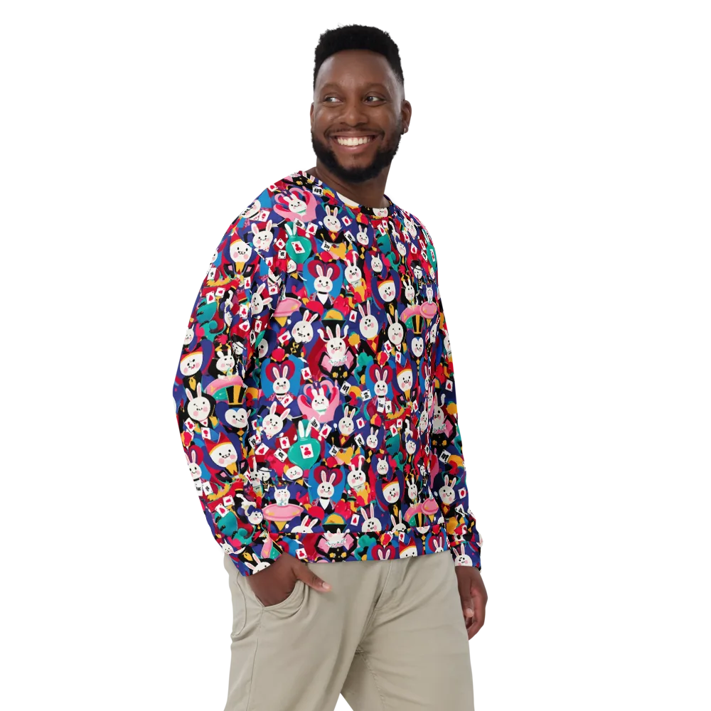 Rabbit Royale on Sweatshirt — Front