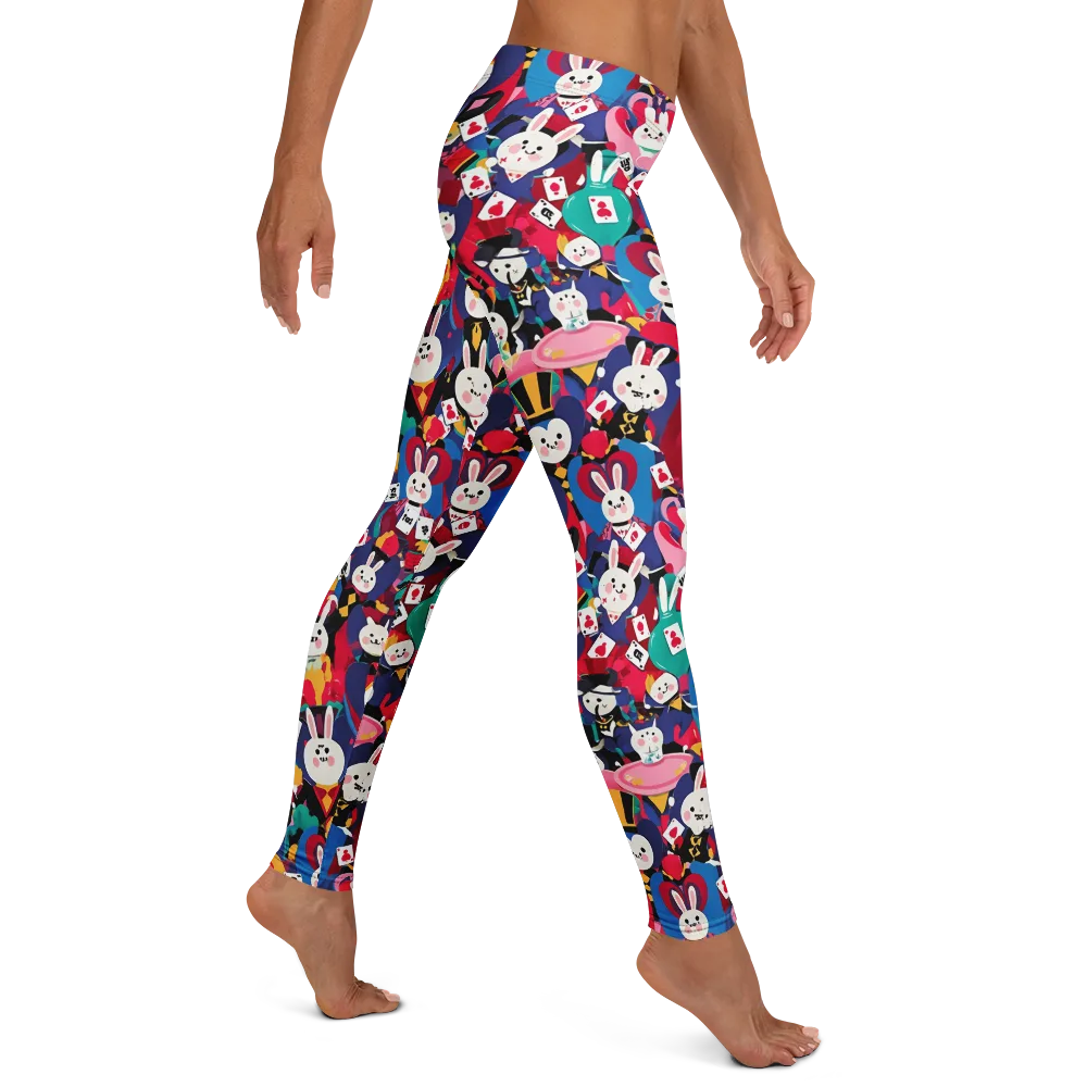 Rabbit Royale on Leggings — Right