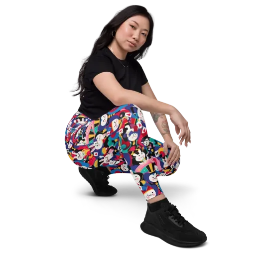 Rabbit Royale on a Leggings with Pockets