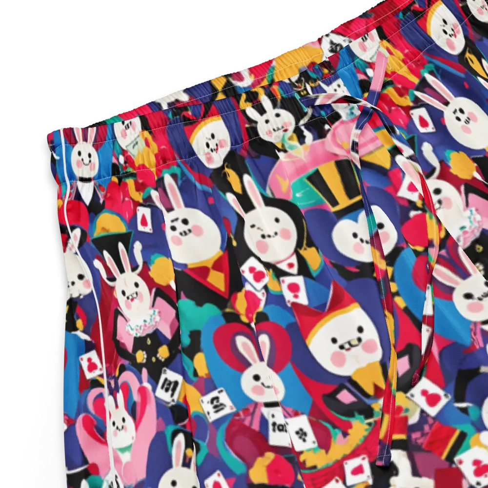 Rabbit Royale on Women's Pajama Shorts — Product details