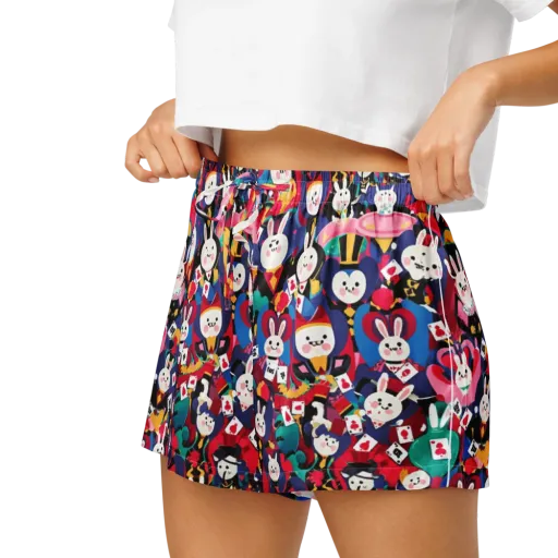 Rabbit Royale on a Women's Pajama Shorts