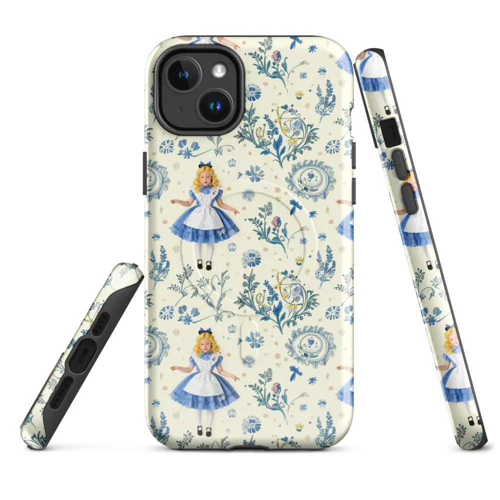 Wonderland Herbarium on MagSafe Tough Case for iPhone® — Front
