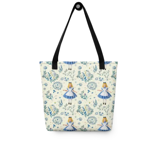 Wonderland Herbarium on a Tote Bag