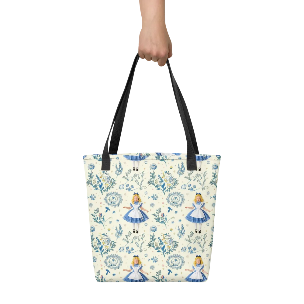 Wonderland Herbarium on Tote Bag — Front