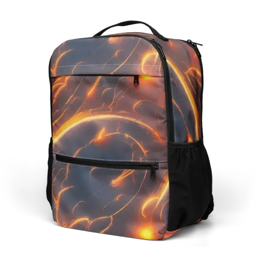 Inferno Spirals on a Utility Backpack