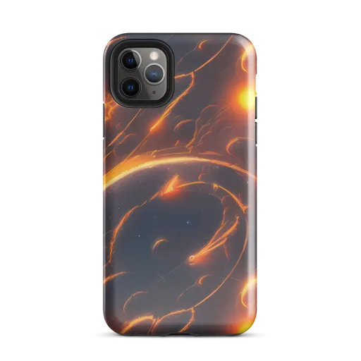Inferno Spirals on a Tough Case for iPhone®