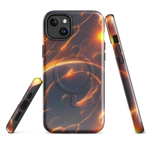 Inferno Spirals on a MagSafe Tough Case for iPhone®