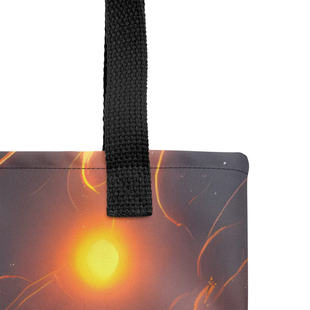 Inferno Spirals on Tote Bag — Product details